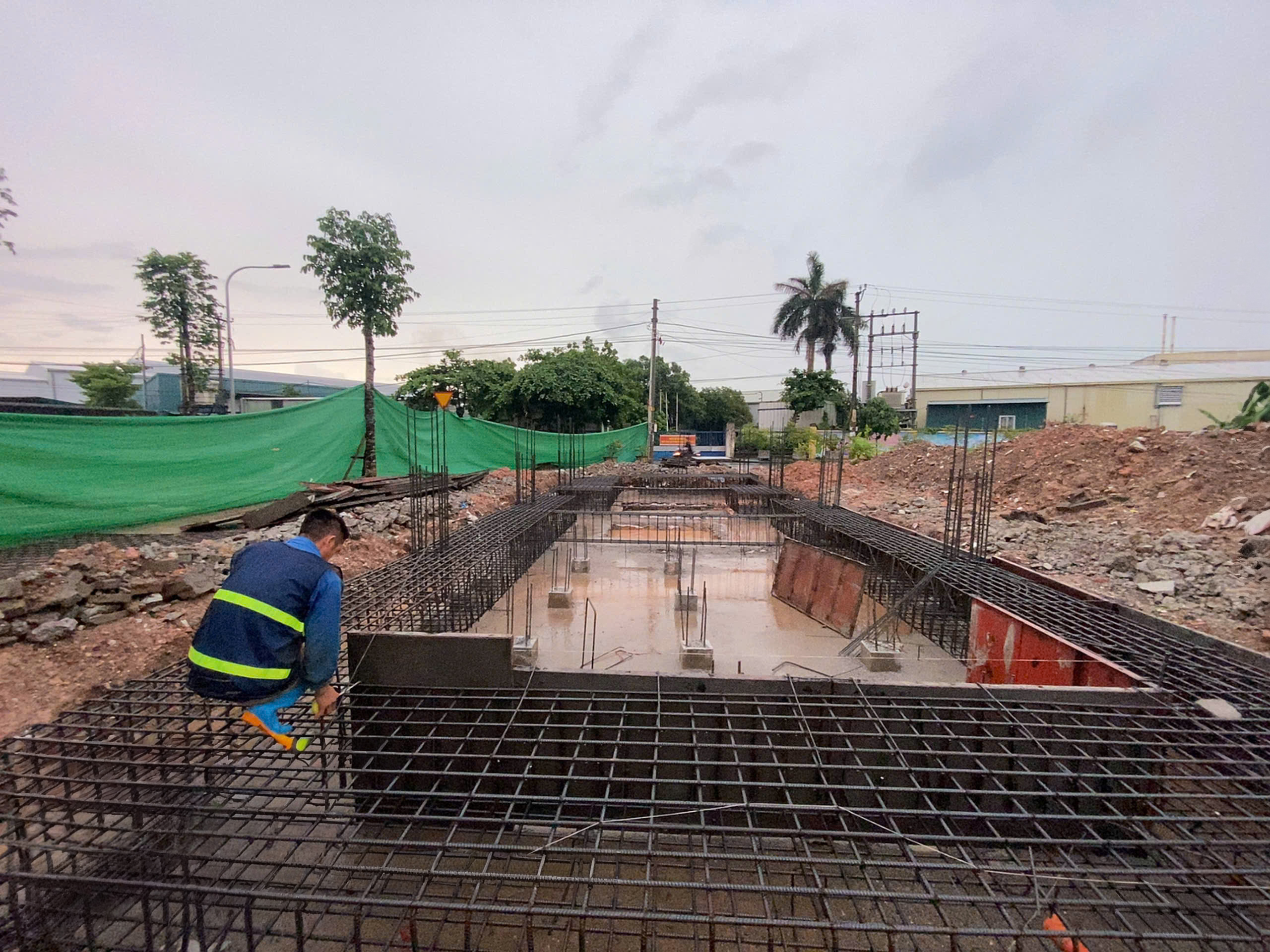 gia cố nền móng