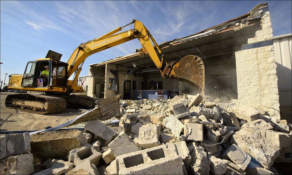 phá dỡ công trình