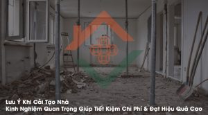 Lưu Ý Khi Cải Tạo Nhà