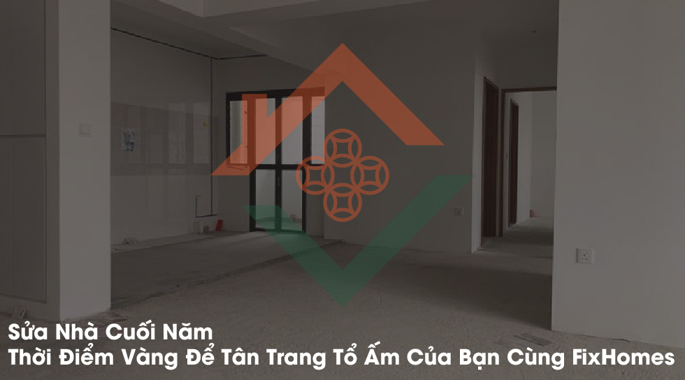 sửa nhà cuối năm