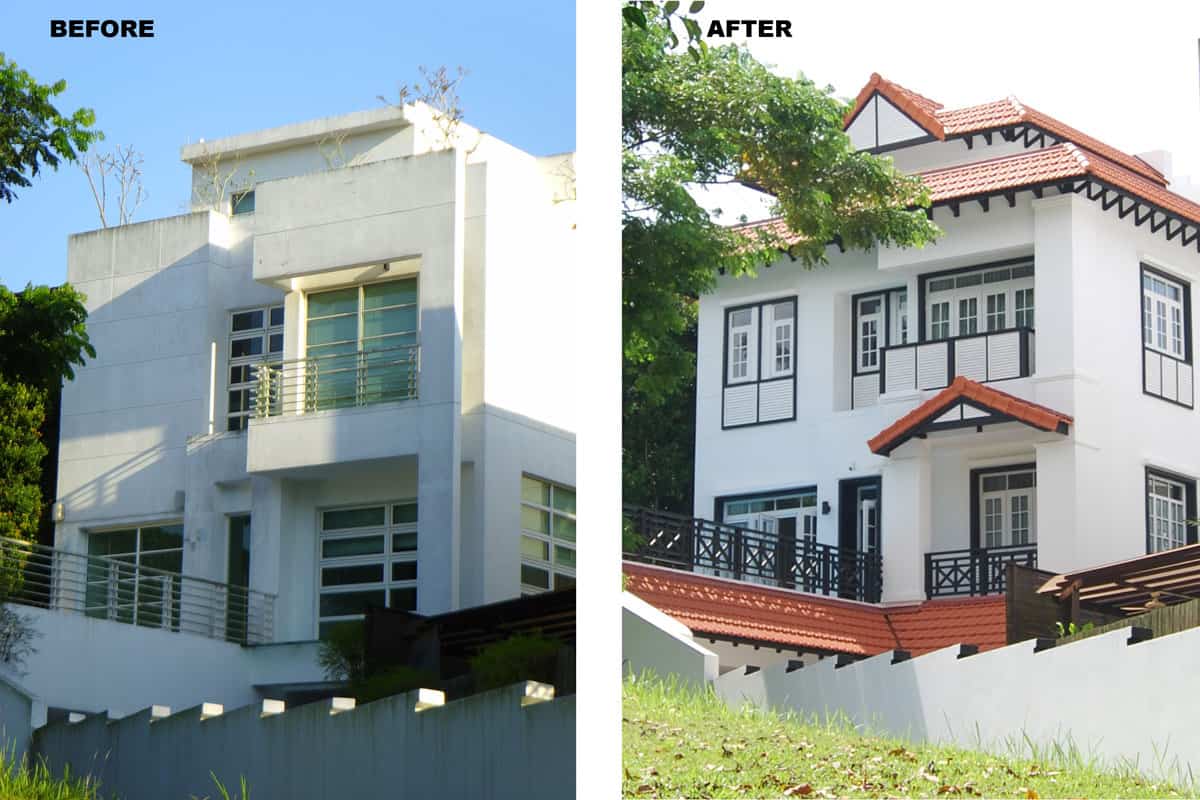 phương án cải tạo nhà