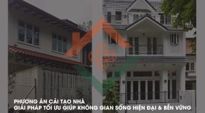 phương án cải tạo nhà