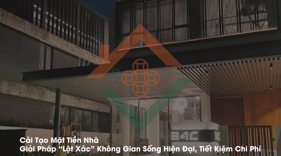 Cải tạo mặt tiền nhà